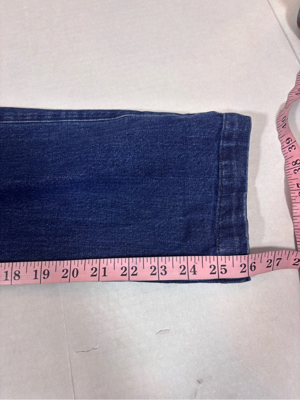 J.Crew Jeans Denim Overall Jumpsuit Size 4 Medium Indigo Basic One Piece K3974 - Picture 14 of 14